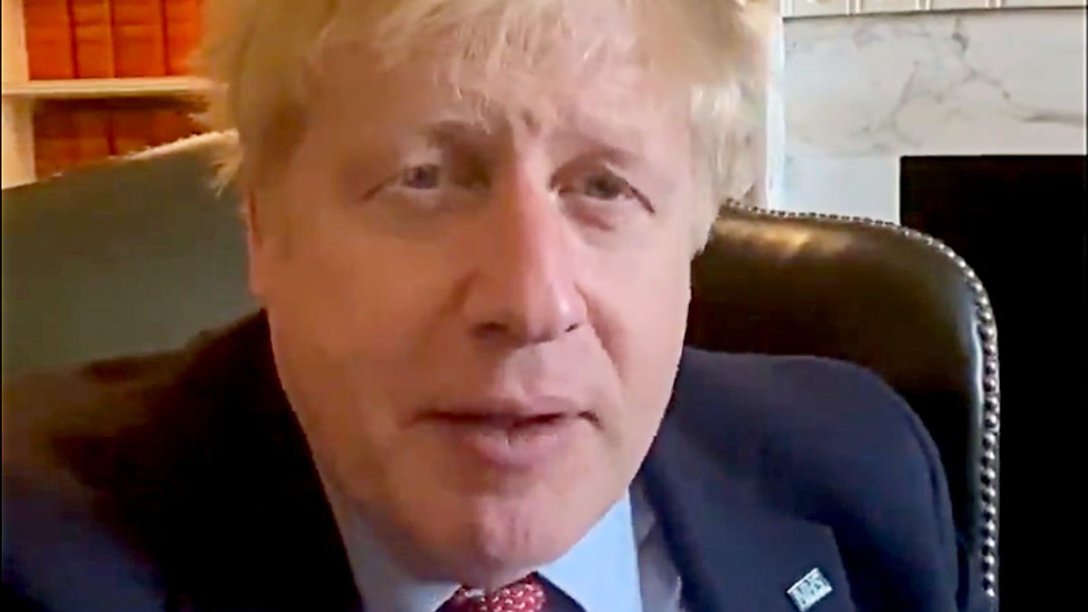 BBC Radio 4 The World Tonight, Boris Johnson tests positive for the