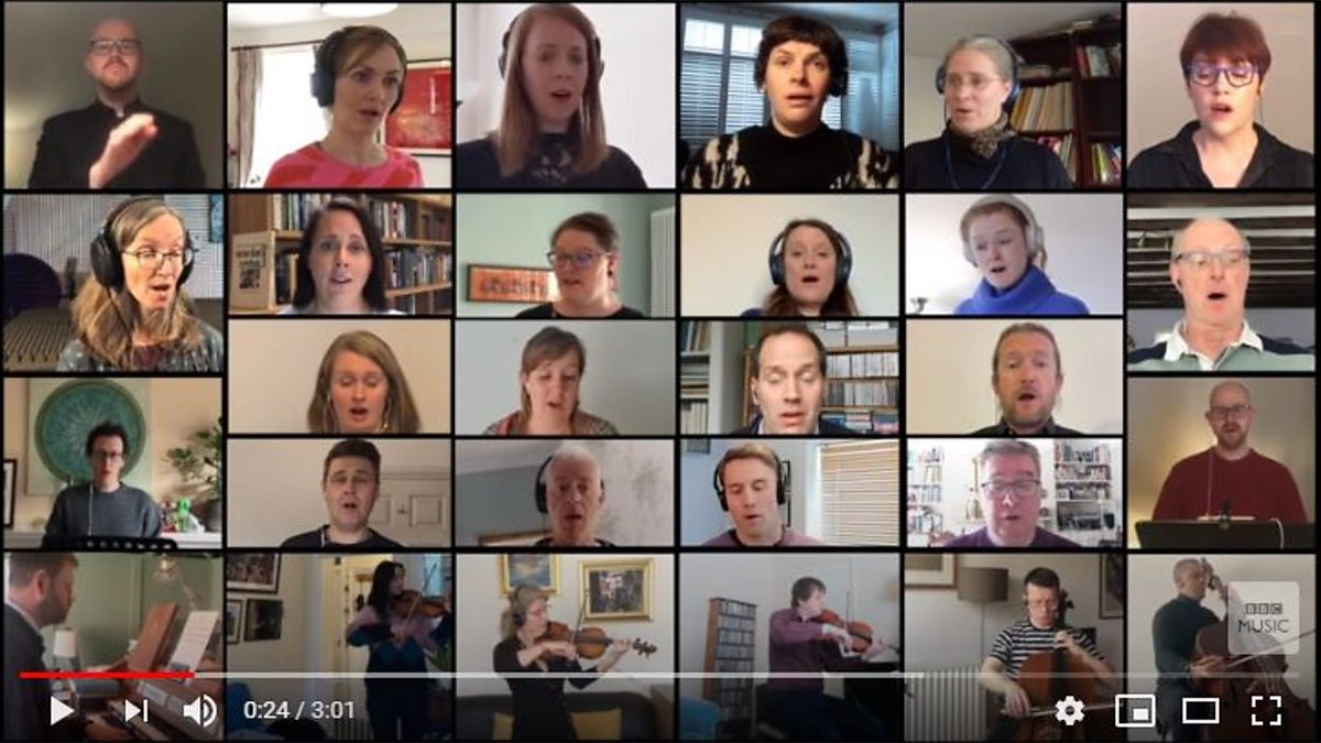 BBC BBC Singers BBC Singers videos from home