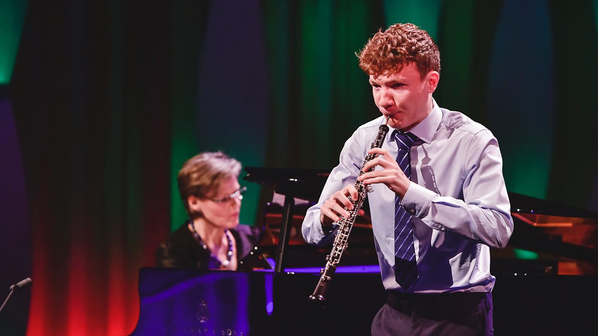 BBC Four BBC Young Musician, 2020, Ewan Millar performs at the