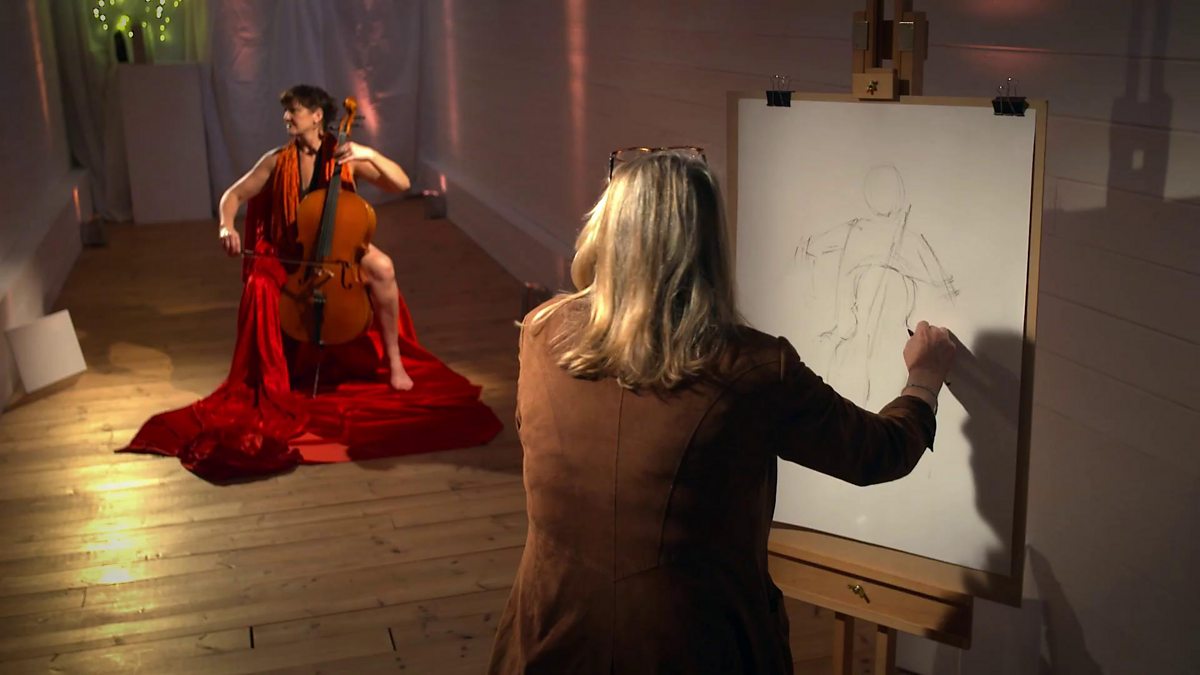 BBC Two Life Drawing Live!, 2020, Drawing the Nation Together, Props