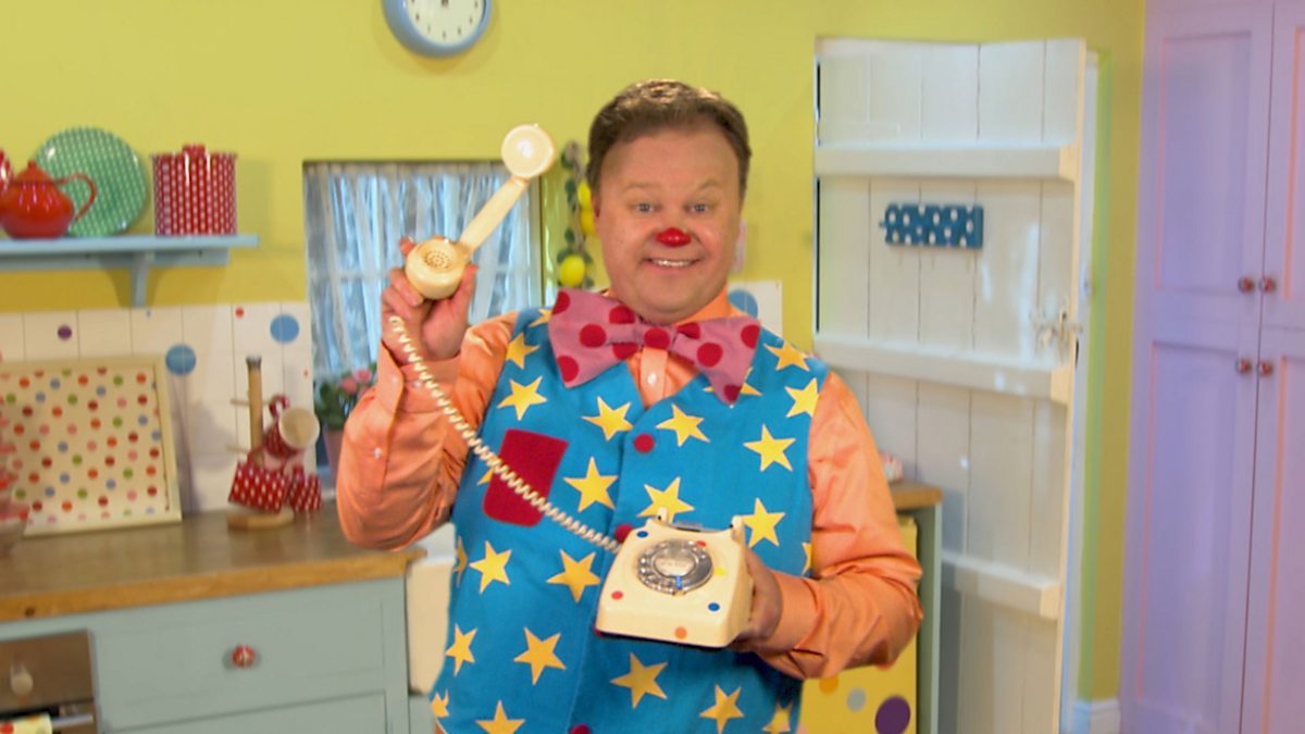 At Home with Mr Tumble - Series 1: 11. Telephone - BBC iPlayer