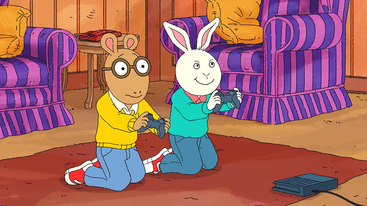 Arthur and Buster get into an argument over a video game. 