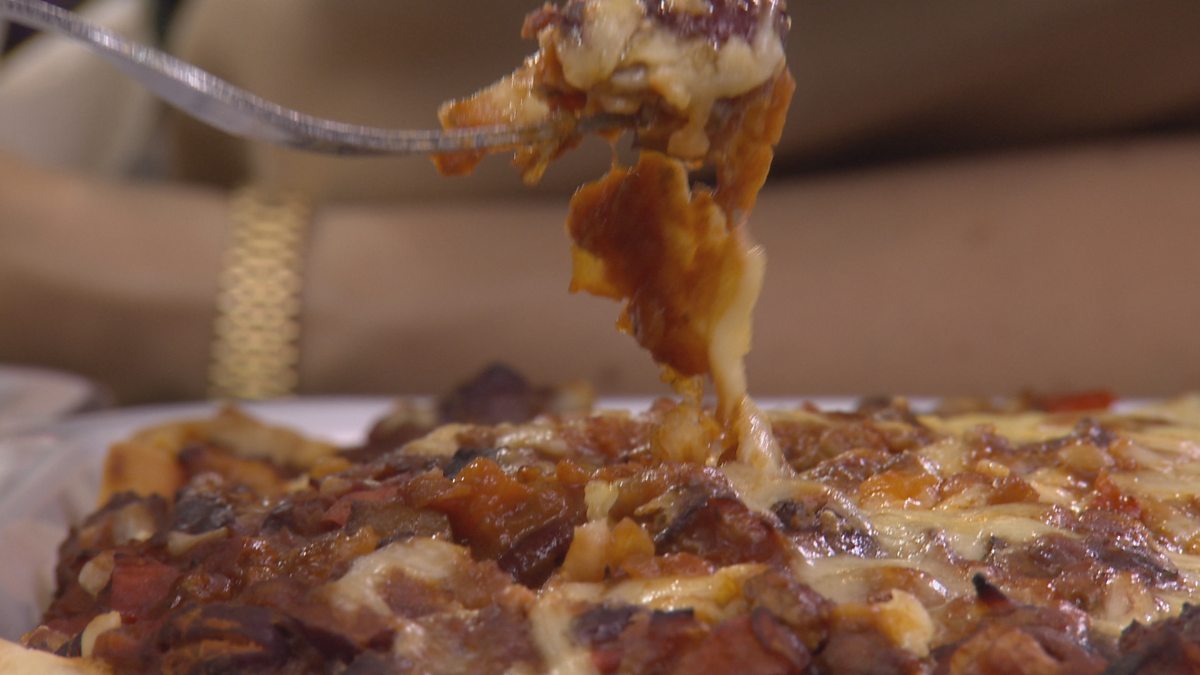 BBC Vegetarian and Beef Enchiladas