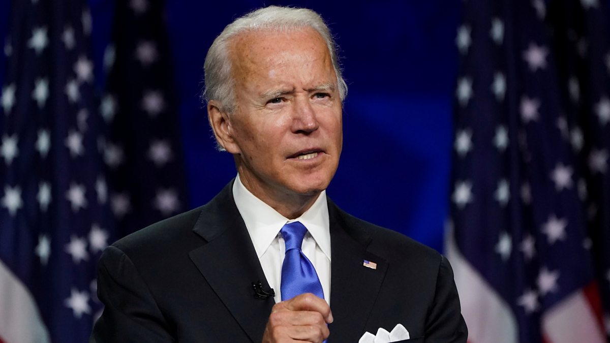 BBC World Service - Newshour, Joe Biden Formally Accepts Democratic ...