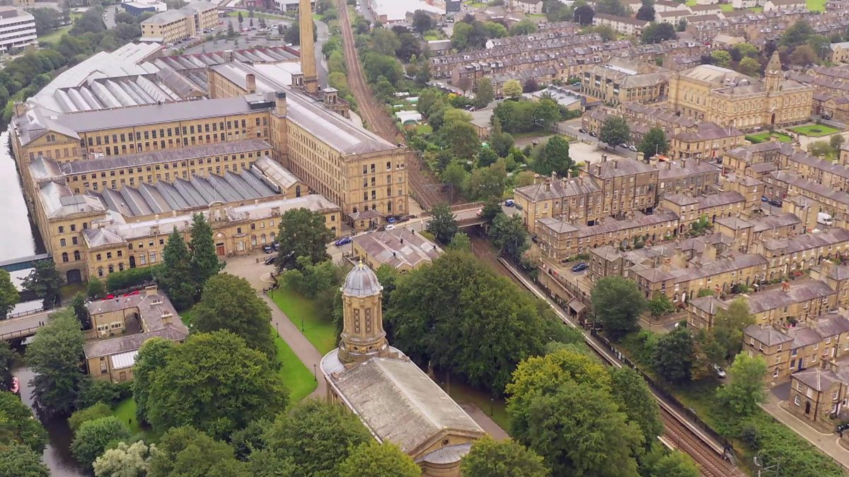 BBC One Songs of Praise, Saltaire, The history of Saltaire