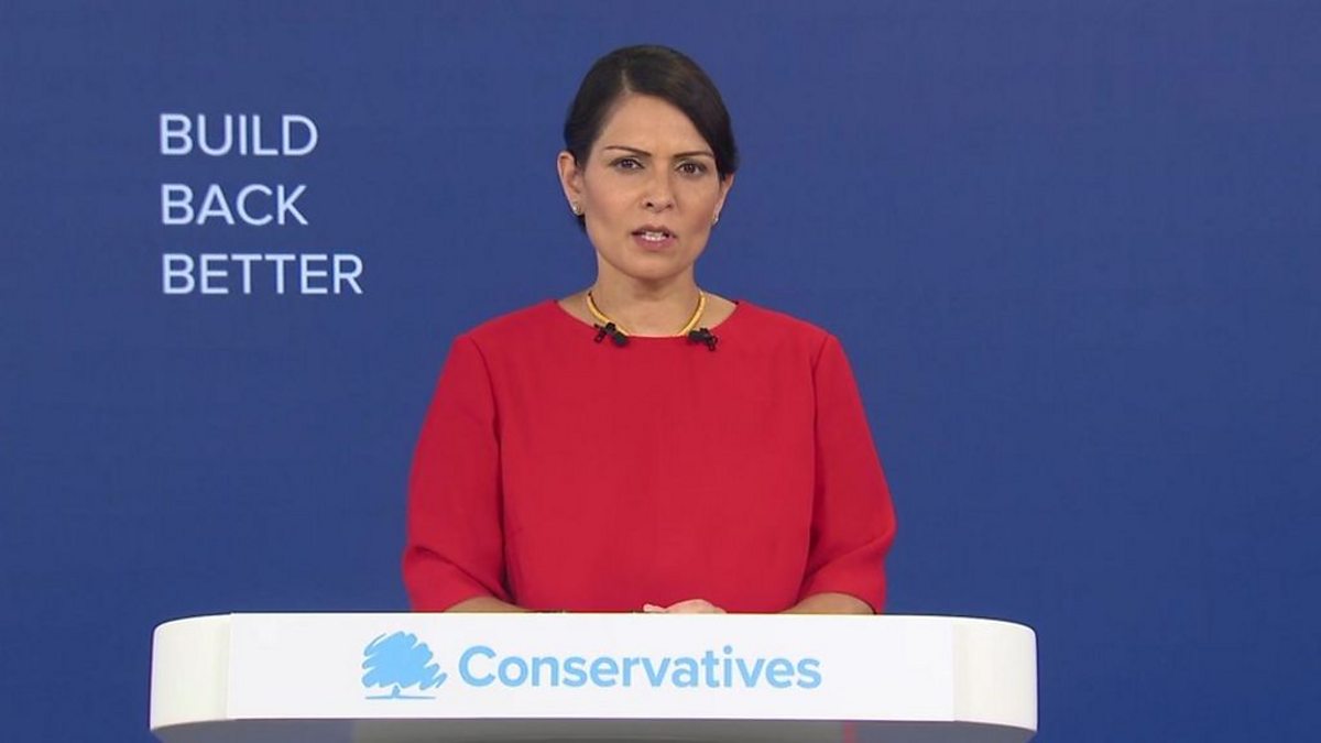 BBC Parliament - Conservative Party Conference, Priti Patel