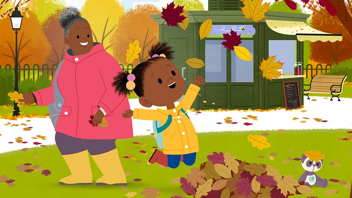 Cbeebies Jojo And Gran Gran Autumn