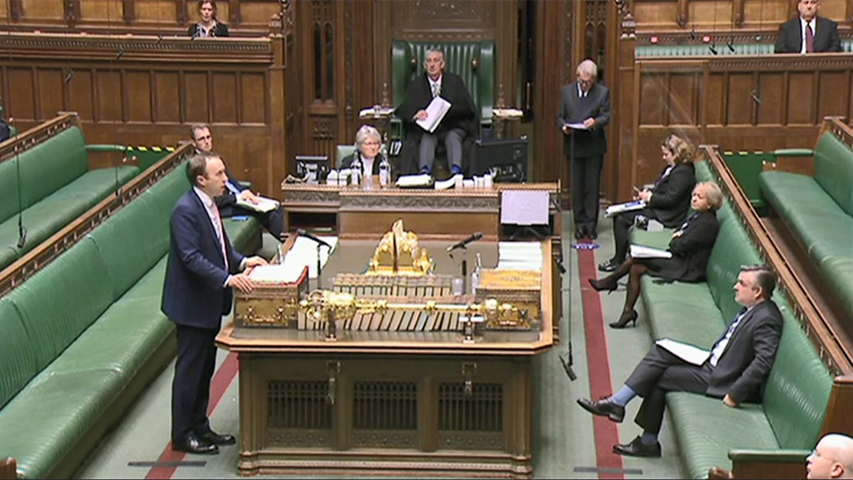 BBC Parliament - Monday in Parliament, 19/10/2020