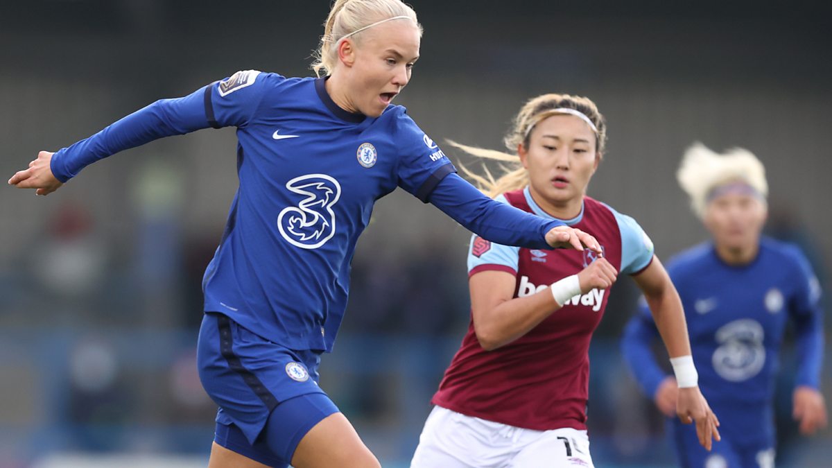 BBC Sport - Women's Super League, 2020/21, Chelsea v West Ham