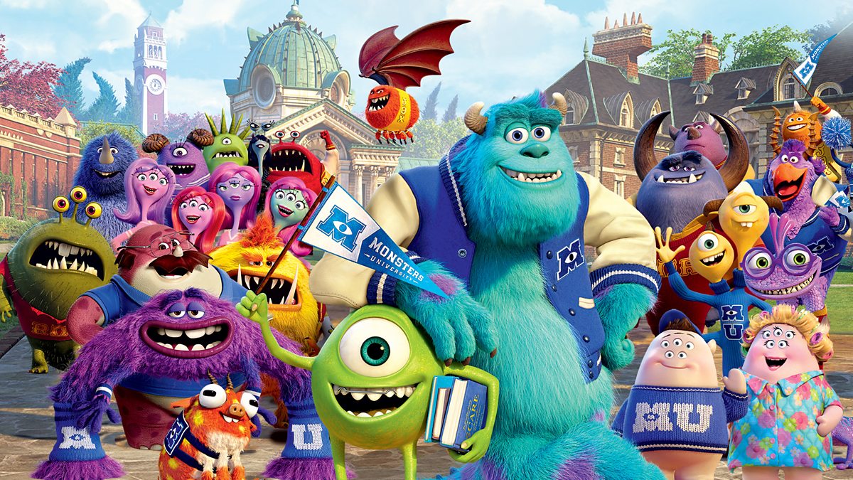 monster inc university full movie