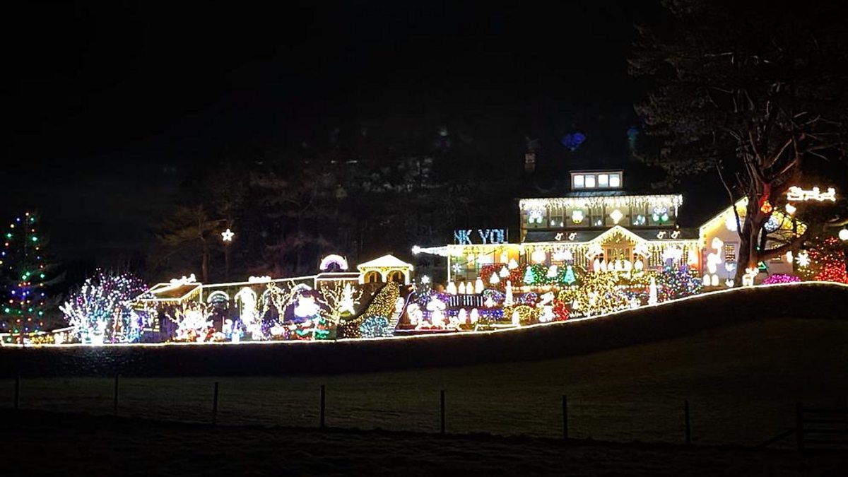 BBC World Service Newsday, Is this the UK's biggest Christmas light display?