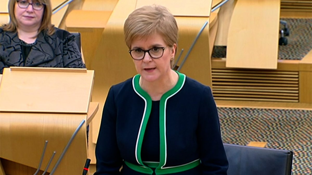 BBC Parliament - Scottish First Minister's Questions, 17/12/2020