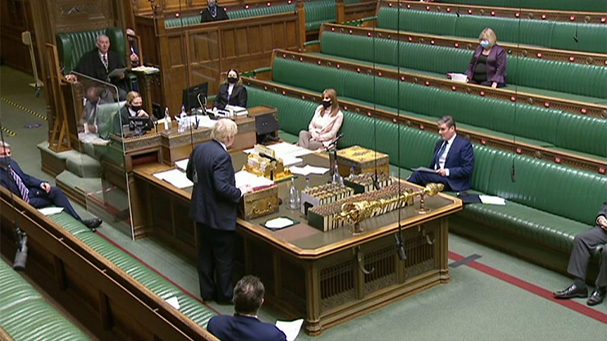 BBC Parliament - Wednesday in Parliament, 13/01/2021