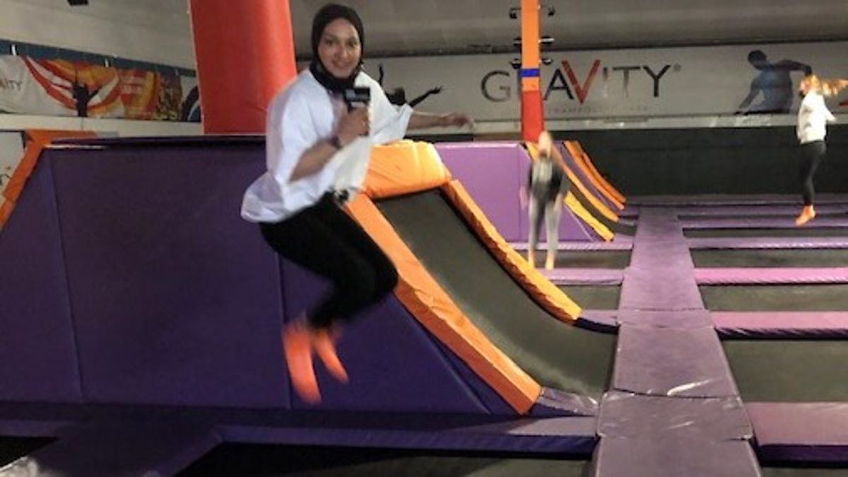 BBC Radio Leeds Rima Ahmed, 17/05/2021, Lockdown easing trampoline park