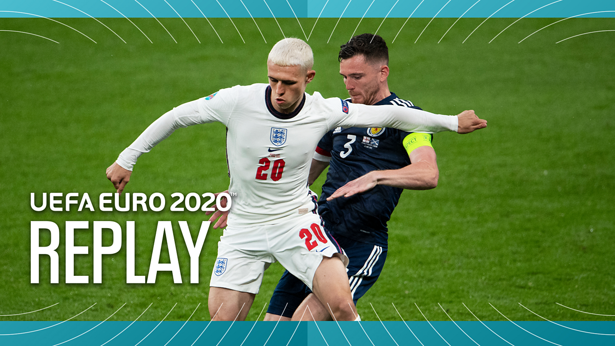 BBC Sport Euro 2020, Replay England v Scotland