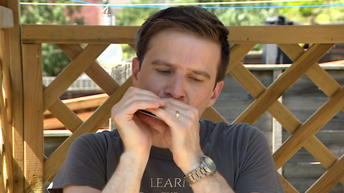BBC Radio Gloucestershire Mark Cummings, 16/07/2021, Harmonica