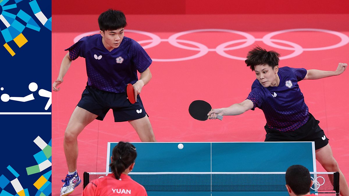 BBC Sport Olympics, 2020, Day 4 Red Button Table Tennis