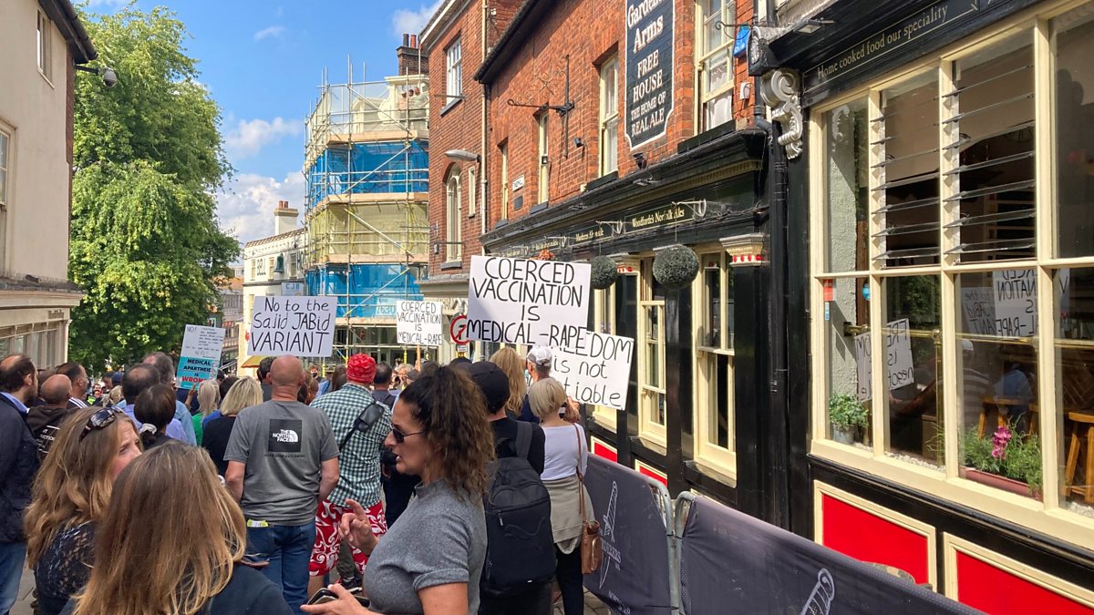 BBC Radio Norfolk - Chris Goreham, Protests Over Norwich Publican's ...