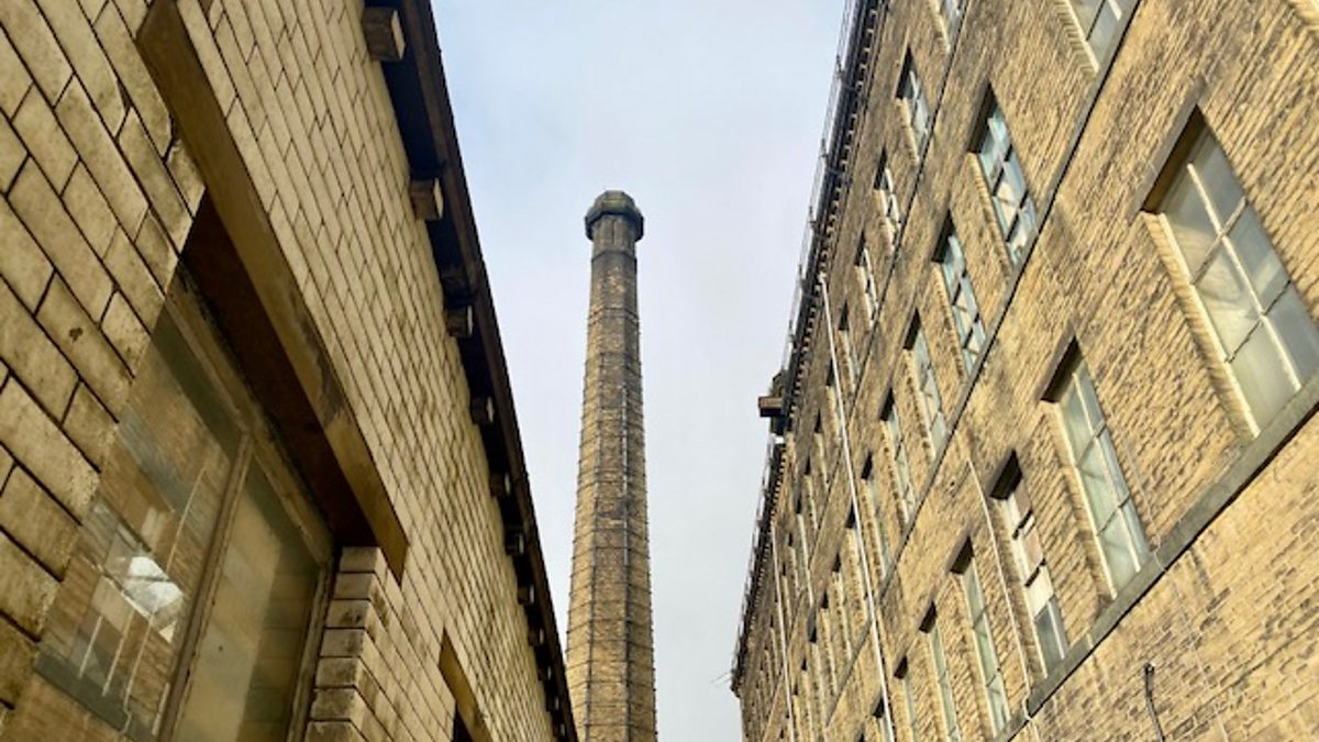 BBC Radio Leeds Richard Stead, Factory Fortnight Black Dyke Mills in