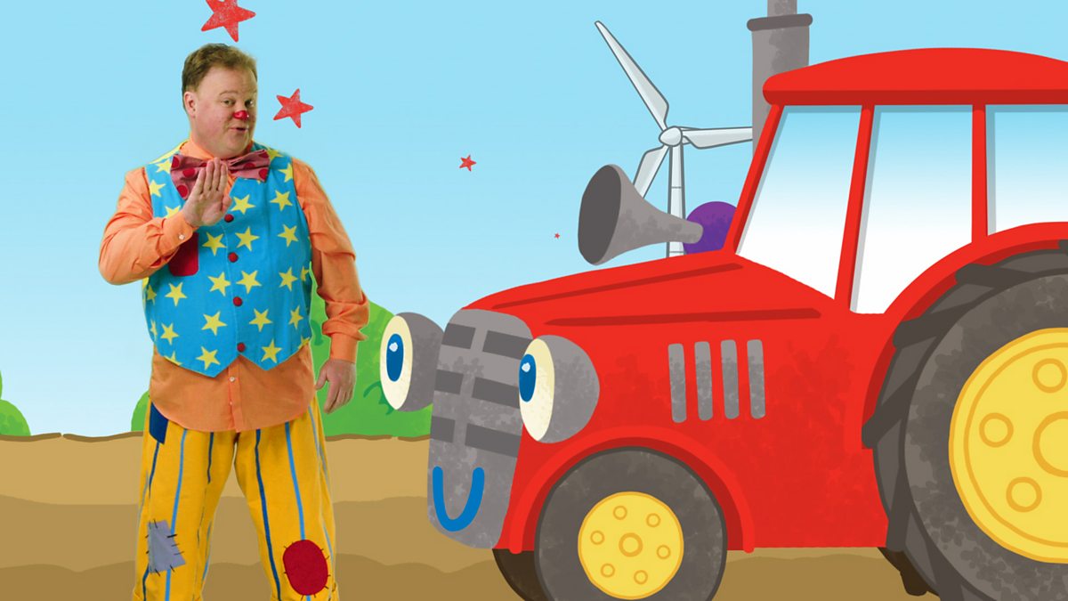 Mr Tumble - Songs: Big Red Shiny Tractor - BBC iPlayer