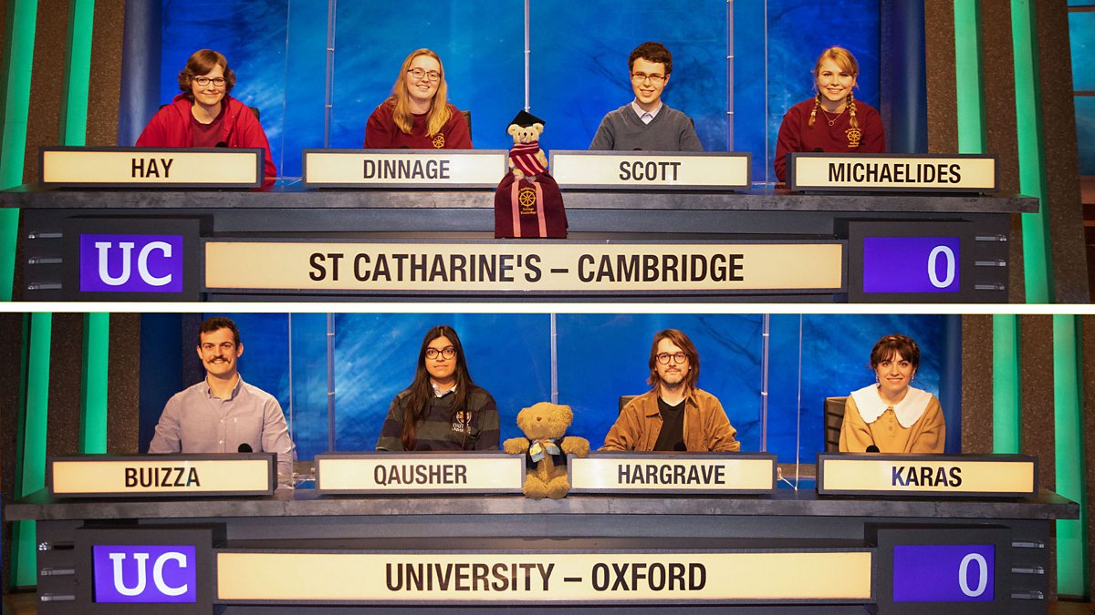 Bbc Two University Challenge 2021 22 Episode 11