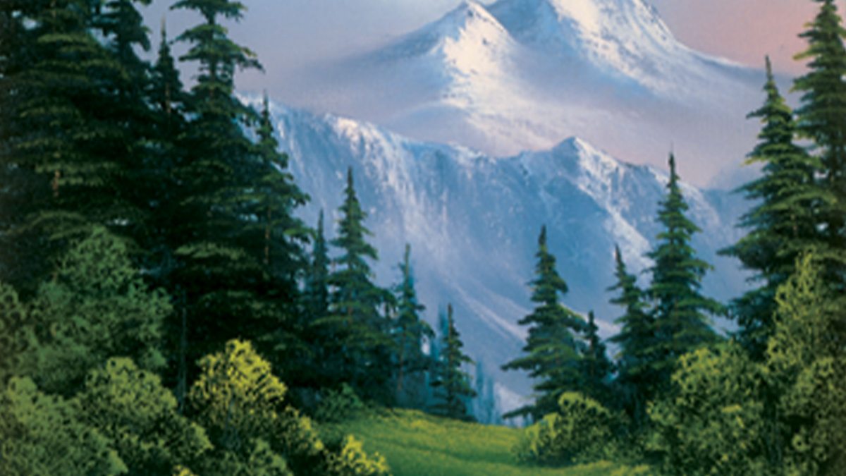 mountain serenity bob ross