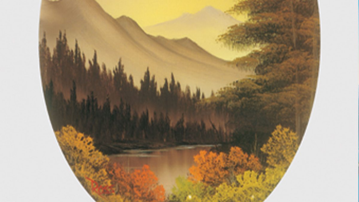 The Best of the Joy of Painting with Bob Ross : Mountain Oval