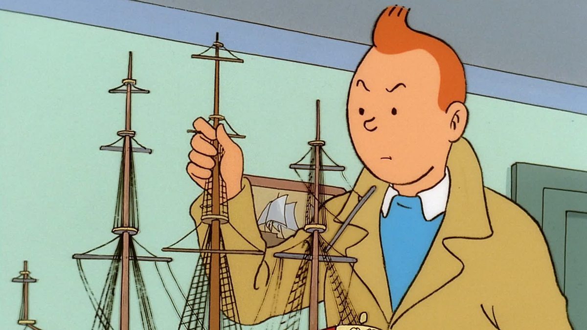 BBC ALBA - Na Dana-thursan aig Tintin/The Adventures of Tintin, Series 1,  Dìomhaireachd an Aon-adharcaich : Pàirt 2