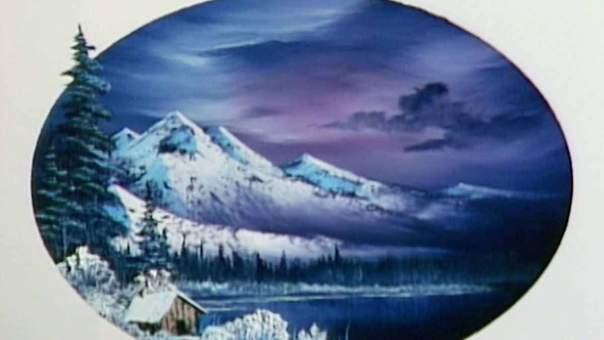 The Best of the Joy of Painting with Bob Ross : Mountain Oval