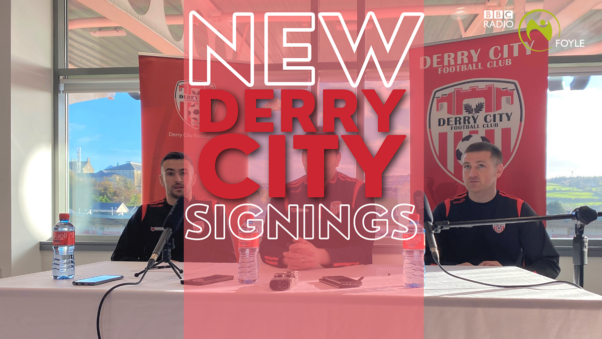 BBC Radio Foyle - The News at One, Two new signings for Derry City FC