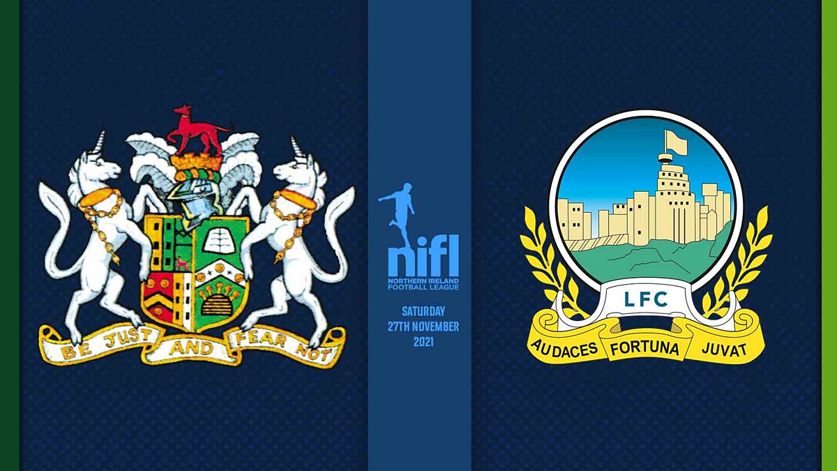 BBC Sport - Irish League Football Live, Glenavon v Linfield