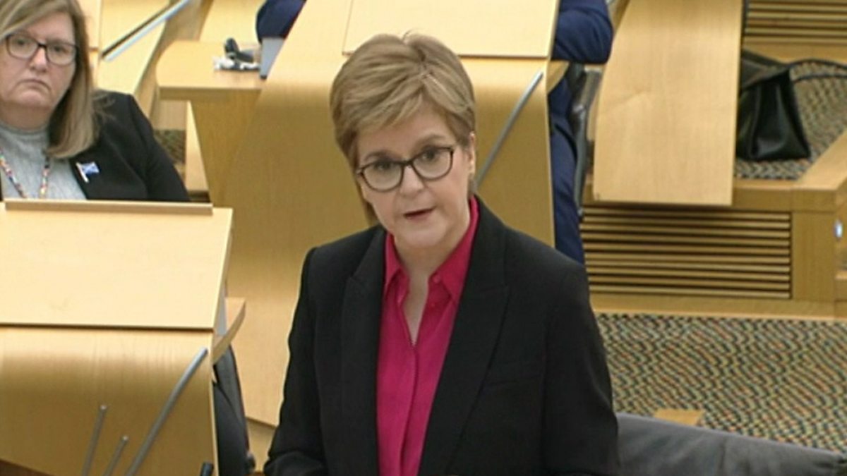 BBC Parliament - Scottish First Minister's Questions, 09/12/2021