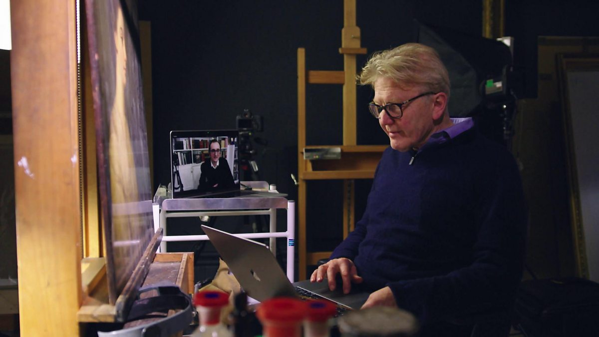 BBC Four Britain's Lost Masterpieces, Series 5, Glasgow, Xray analysis