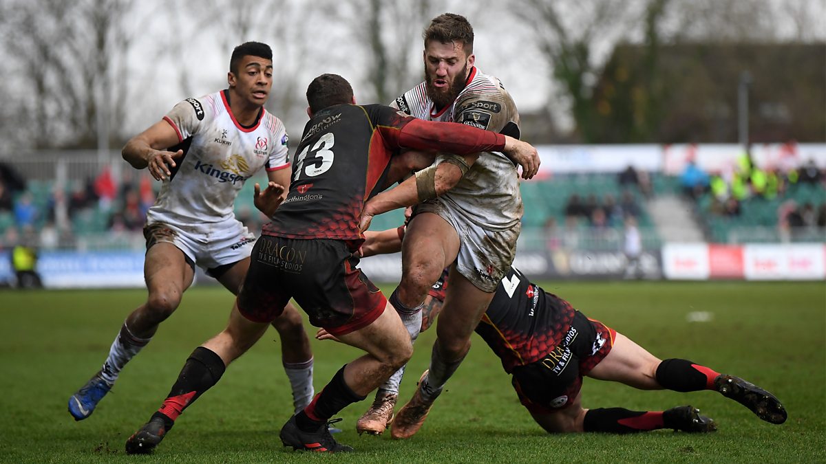 BBC Sport - Ulster Rugby, United Rugby Championship, Dragons V Ulster