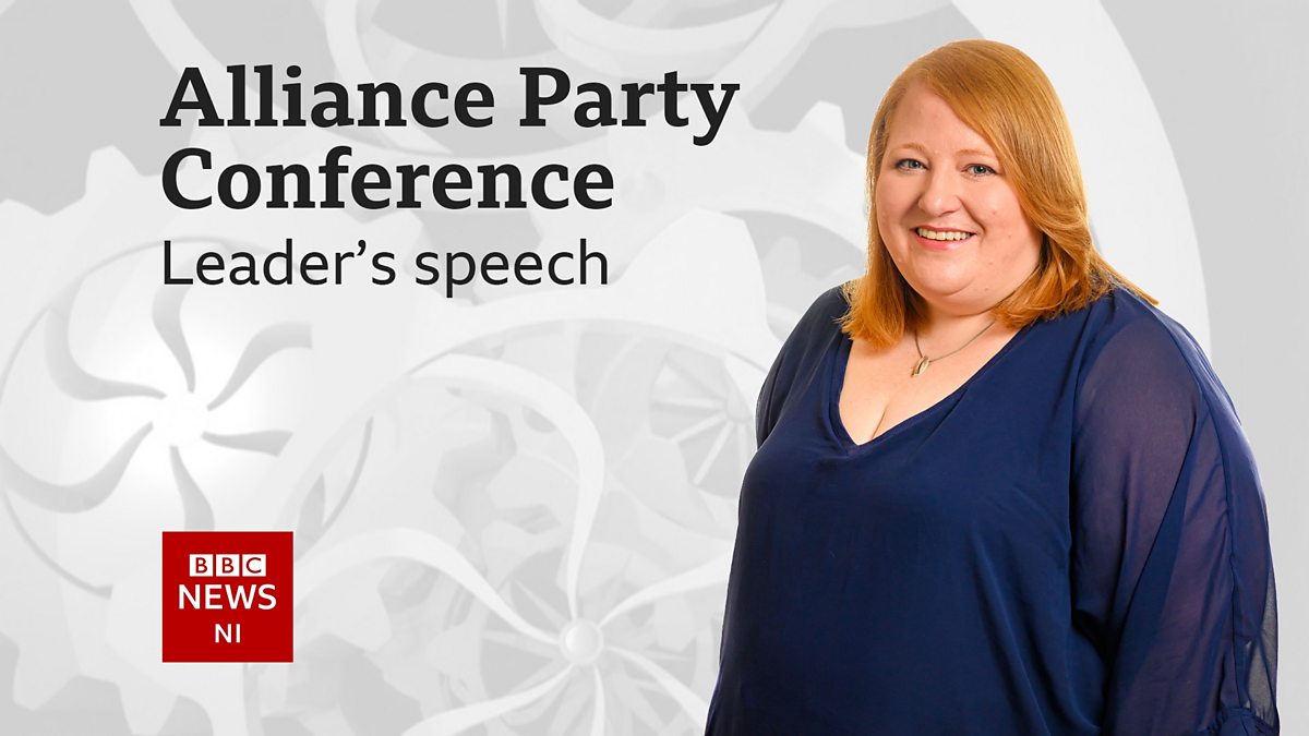 BBC News Alliance Party Conference Leader's speech