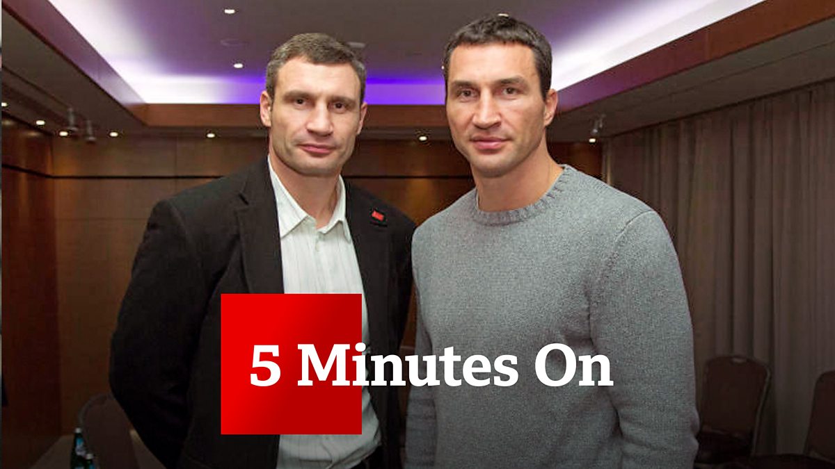 Bbc News 5 Minutes On The Klitschko Brothers We Will Defend Every Street And Every Building