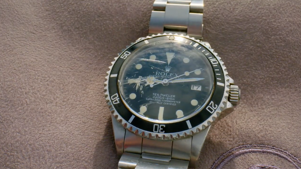 Antiques roadshow rolex discount watch