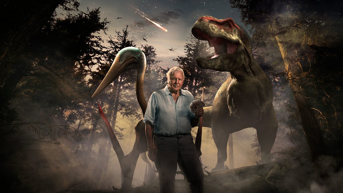 دانلود زیرنویس مستند Dinosaurs – the Final Day with David Attenborough 2022