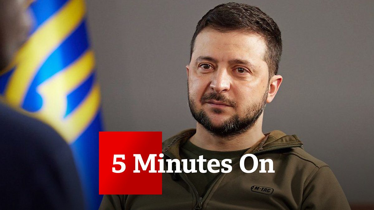 BBC News - 5 Minutes On, Volodymyr Zelensky - Ukraine's Spirit Of ...