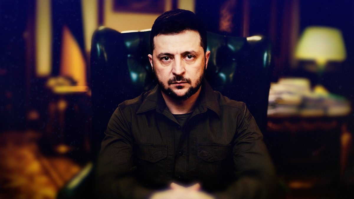BBC News Zelensky The Making of a President