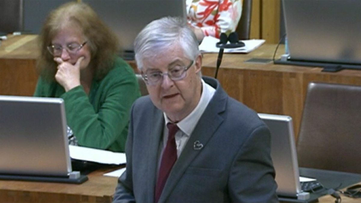 BBC Parliament - Welsh First Minister's Questions, 14/06/2022