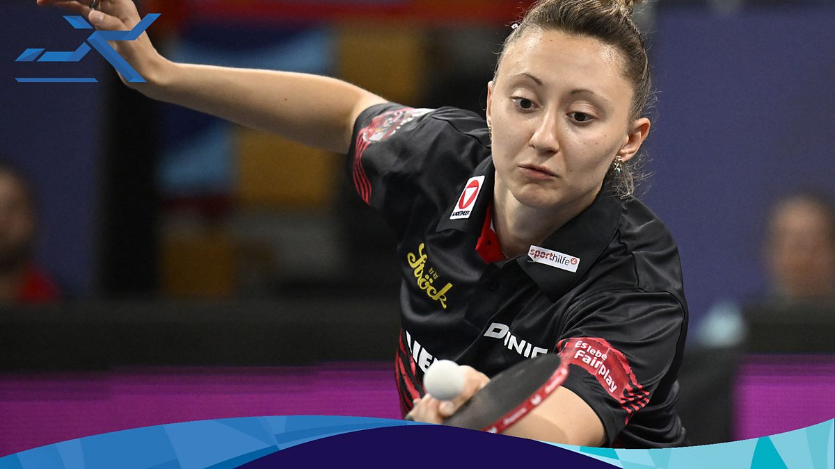 BBC Sport European Athletics Championships, 2022 Table Tennis, Table