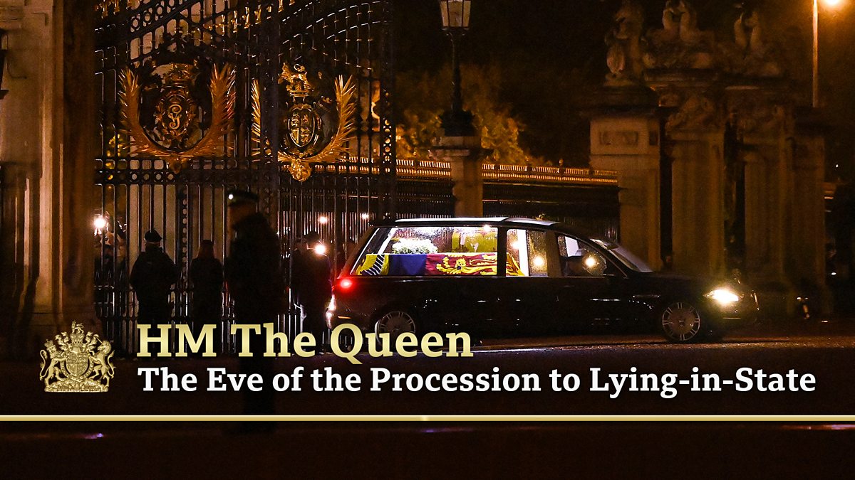 BBC News The Eve of the Procession to LyinginState