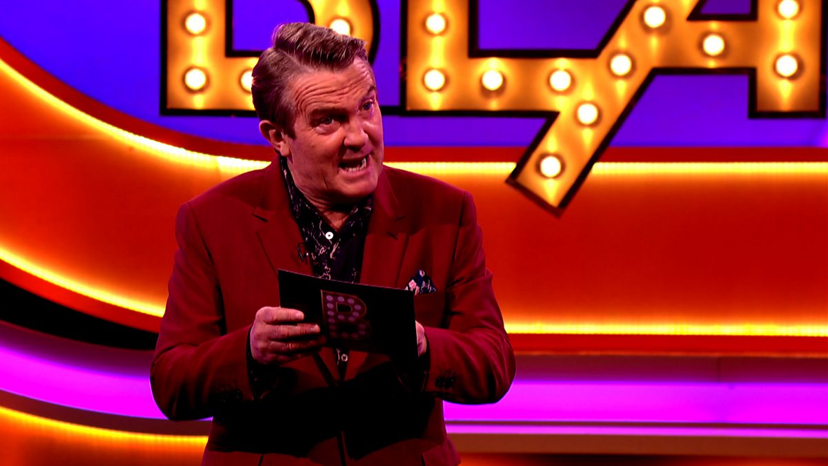 BBC One Blankety Blank, Series 2, Episode 1, Bradley Walsh walks off