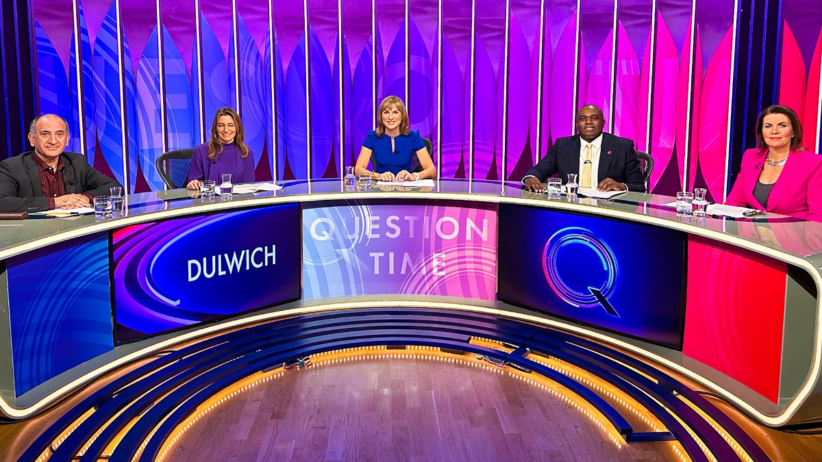 BBC One Question Time, 2022, 27/10/2022