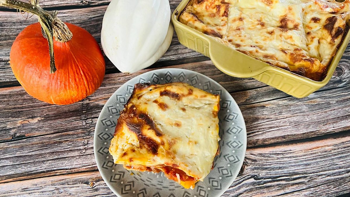 BBC Pumpkin and Sausage Lasagne