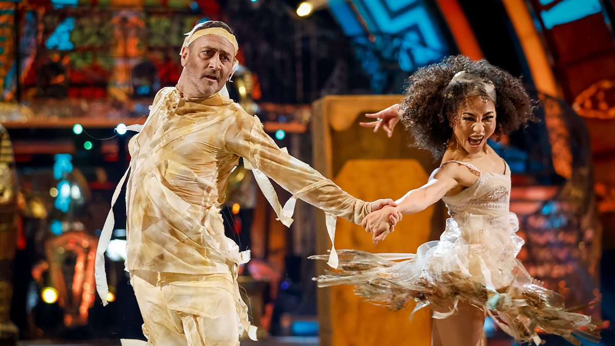 Bbc One Strictly Come Dancing Series 20 Week 6 Halloween Special Will Mellor And Nancy Xu