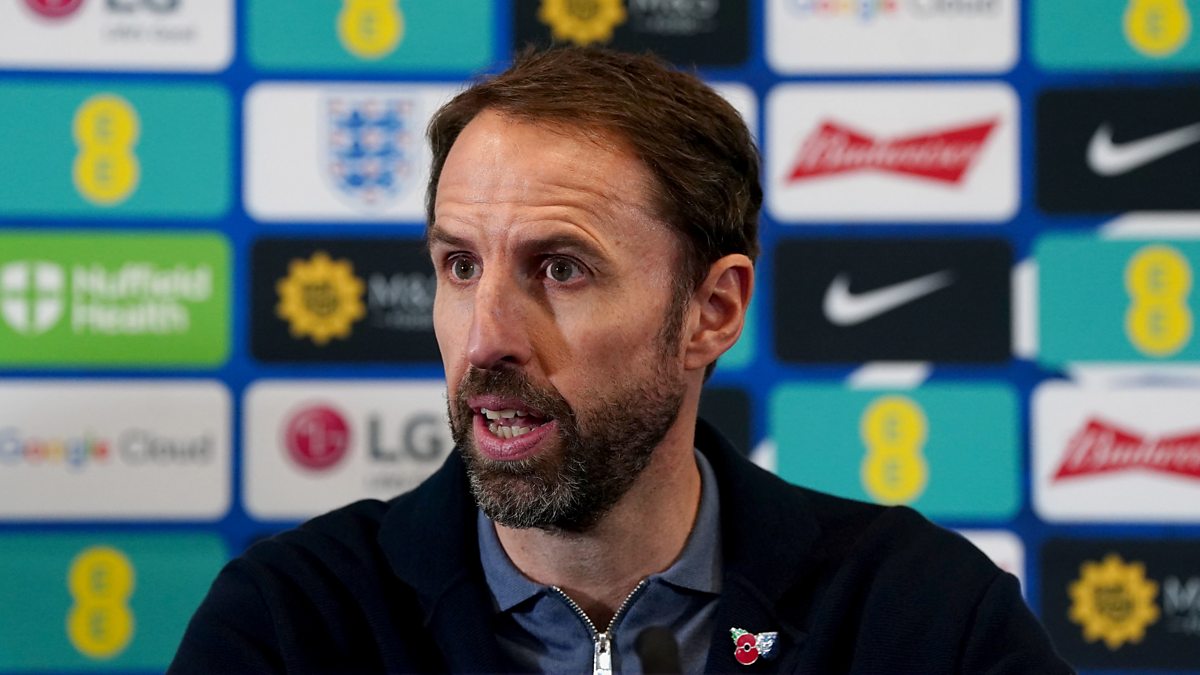 BBC - Gareth Southgate Names His World Cup Squad