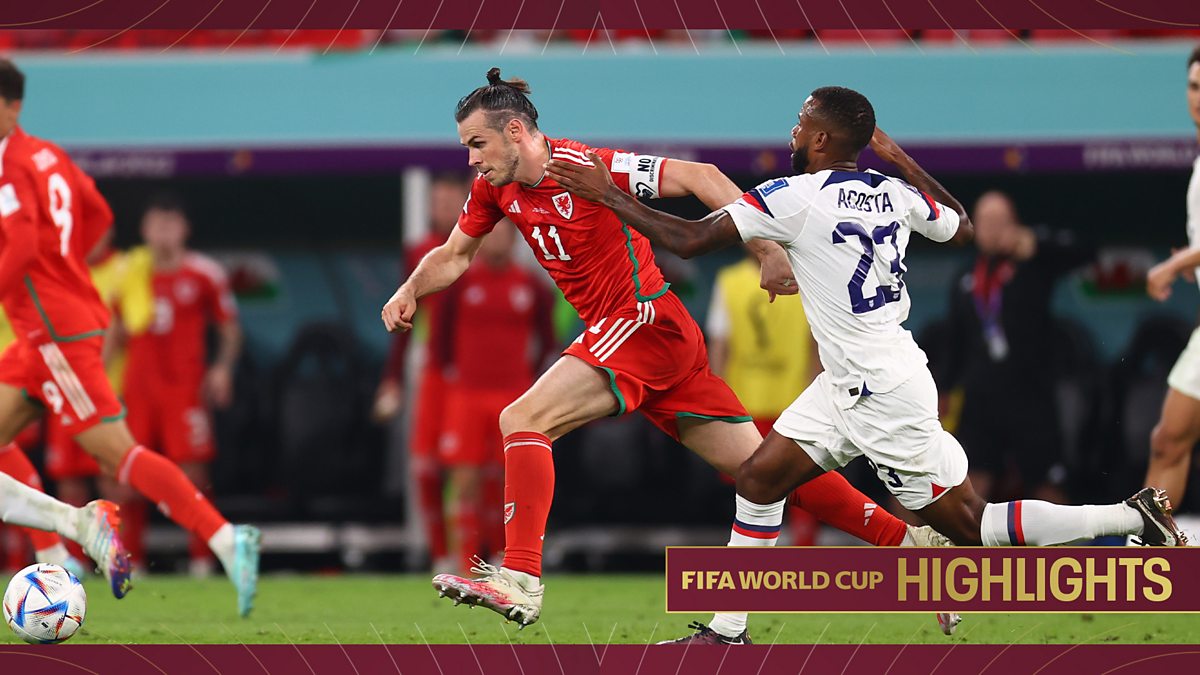 BBC One Match of the Day Wales, 2022/23, World Cup Highlights USA v Wales