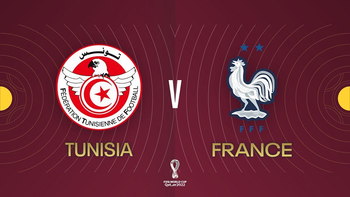 BBC Sport FIFA World Cup 2022, Tunisia v France